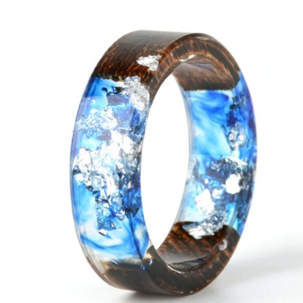 Wooden Resin Ring